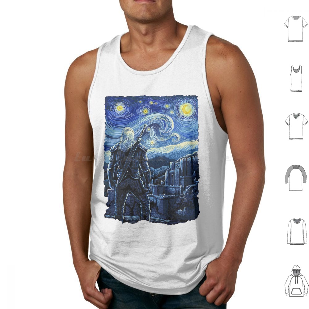Wildman Hunting & Outdoor Polokwane - Débardeurs Starry Night sans manches The