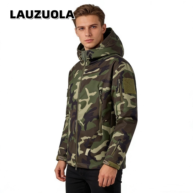 Outdoor Hunting Hoodie - Veste imperméable camouflage pour homme, nouvelle