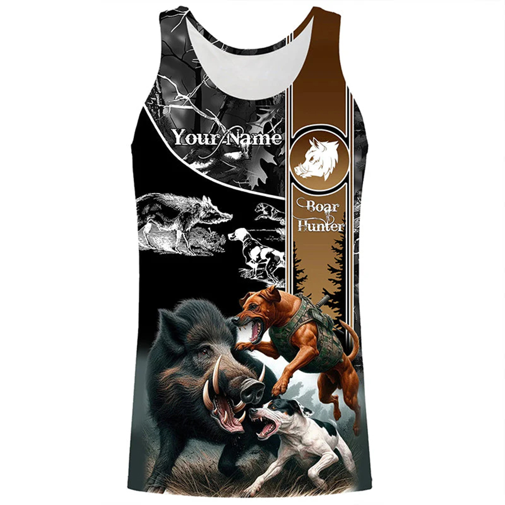 Wildman Hunting & Outdoor Polokwane - Débardeur personnalisé Boar Hunter pour hommes,