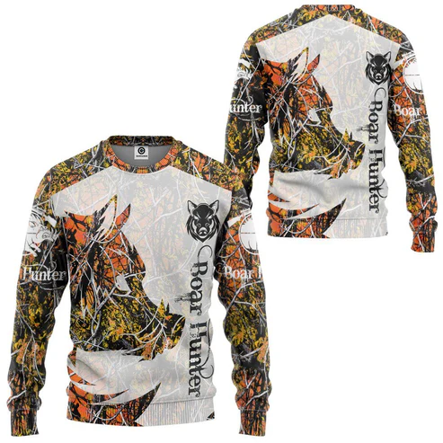 Wildman Hunting & Outdoor Polokwane - Camouflage chasse Animal sanglier hommes T-shirt