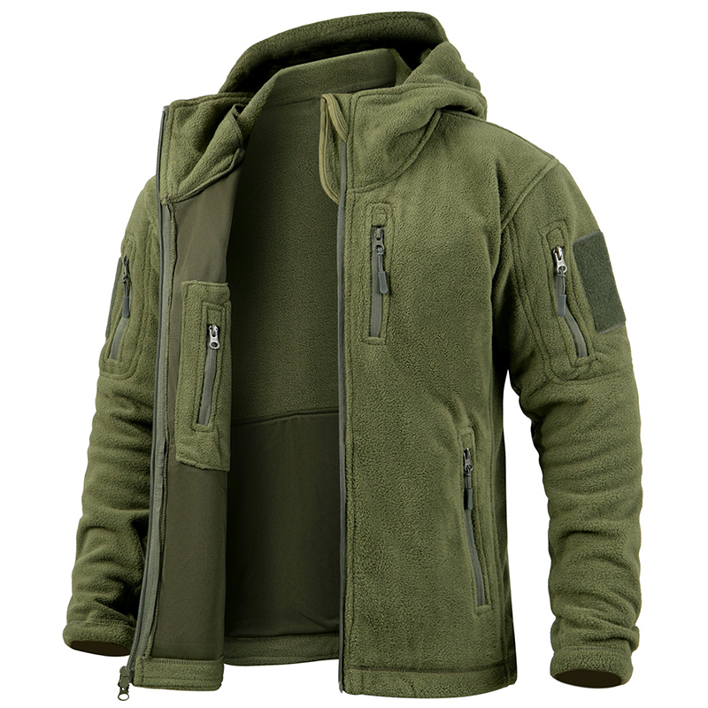 Outdoor Hunting Hoodie - Veste polaire tactique pour hommes, sweat