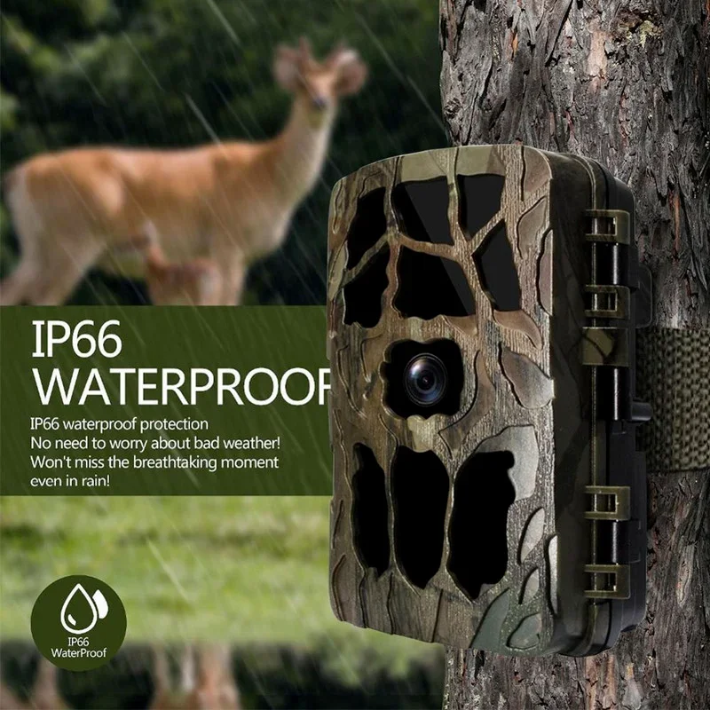 Outdoor Hunting Video Camera - H982 IP66 étanche 4K extérieur infrarouge
