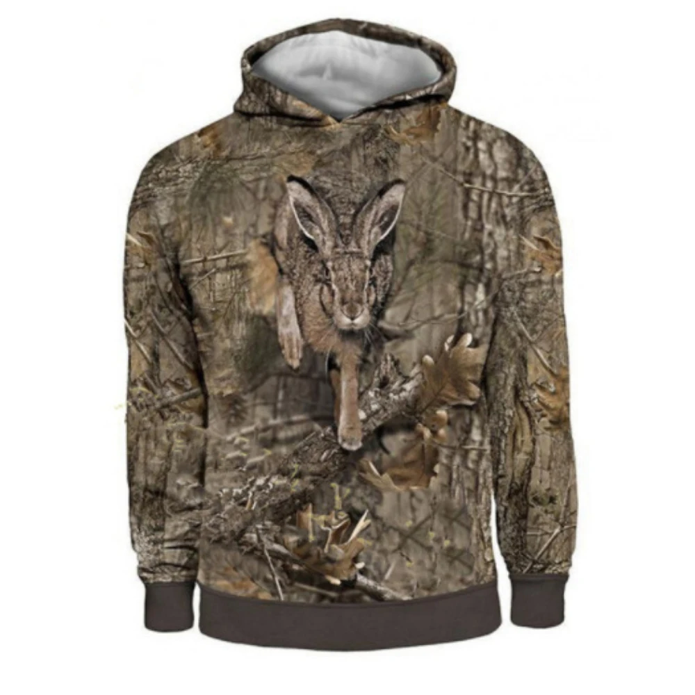 Veste à capuche en cuir chevel - Outdoor Hunting Hoodie avis et prix