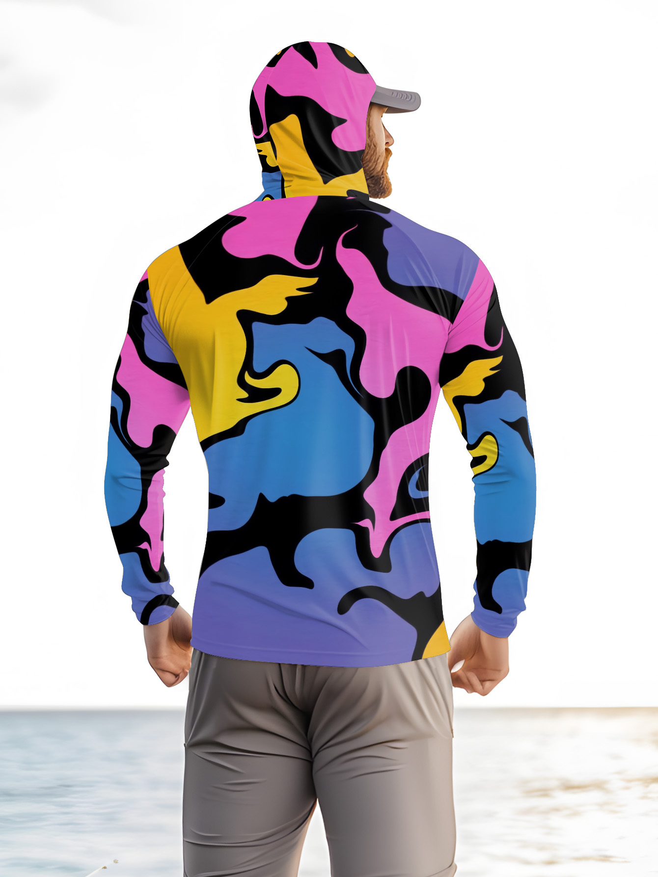 Sweat-shirt à capuche pour hom - Outdoor Hunting Prints avis et prix