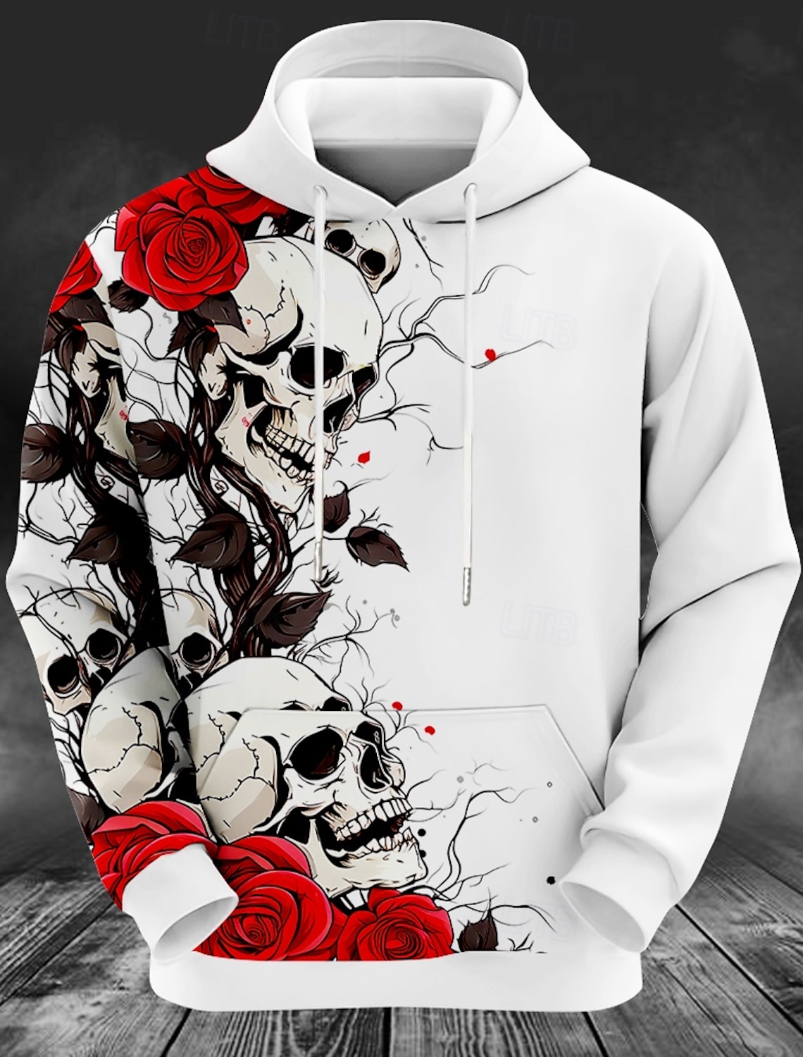 Sweat-shirt à capuche imprimé  - Outdoor Hunting Hoodie avis et prix