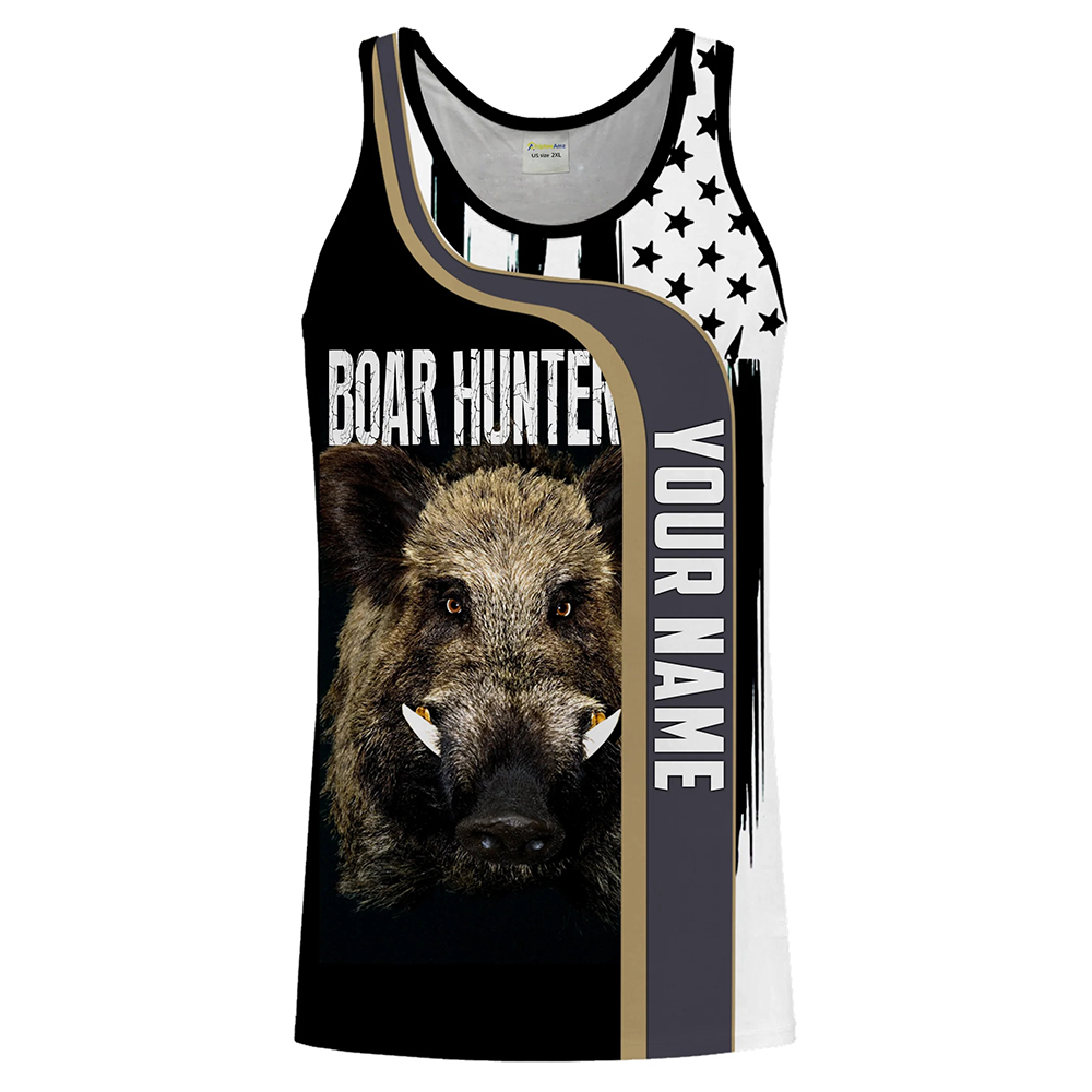 Débardeur personnalisé Boar Hu - Wildman Hunting & Outdoor Polokwane avis et prix