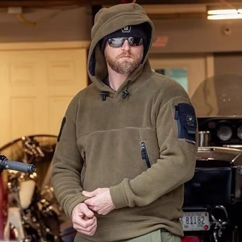 Hommes hiver thermique polaire - Outdoor Hunting Hoodie avis et prix