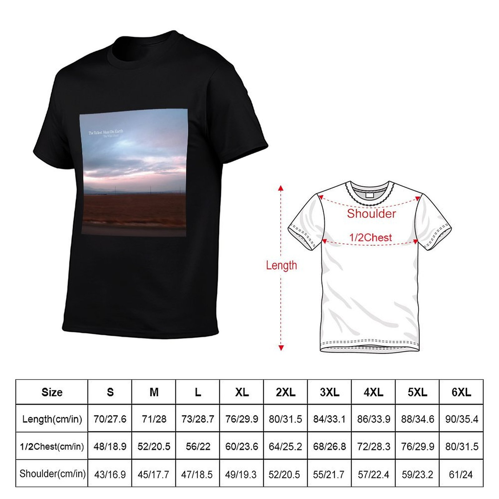 T-shirt The Tallest Man On Ear - Wildman Hunting & Outdoor Polokwane avis et prix