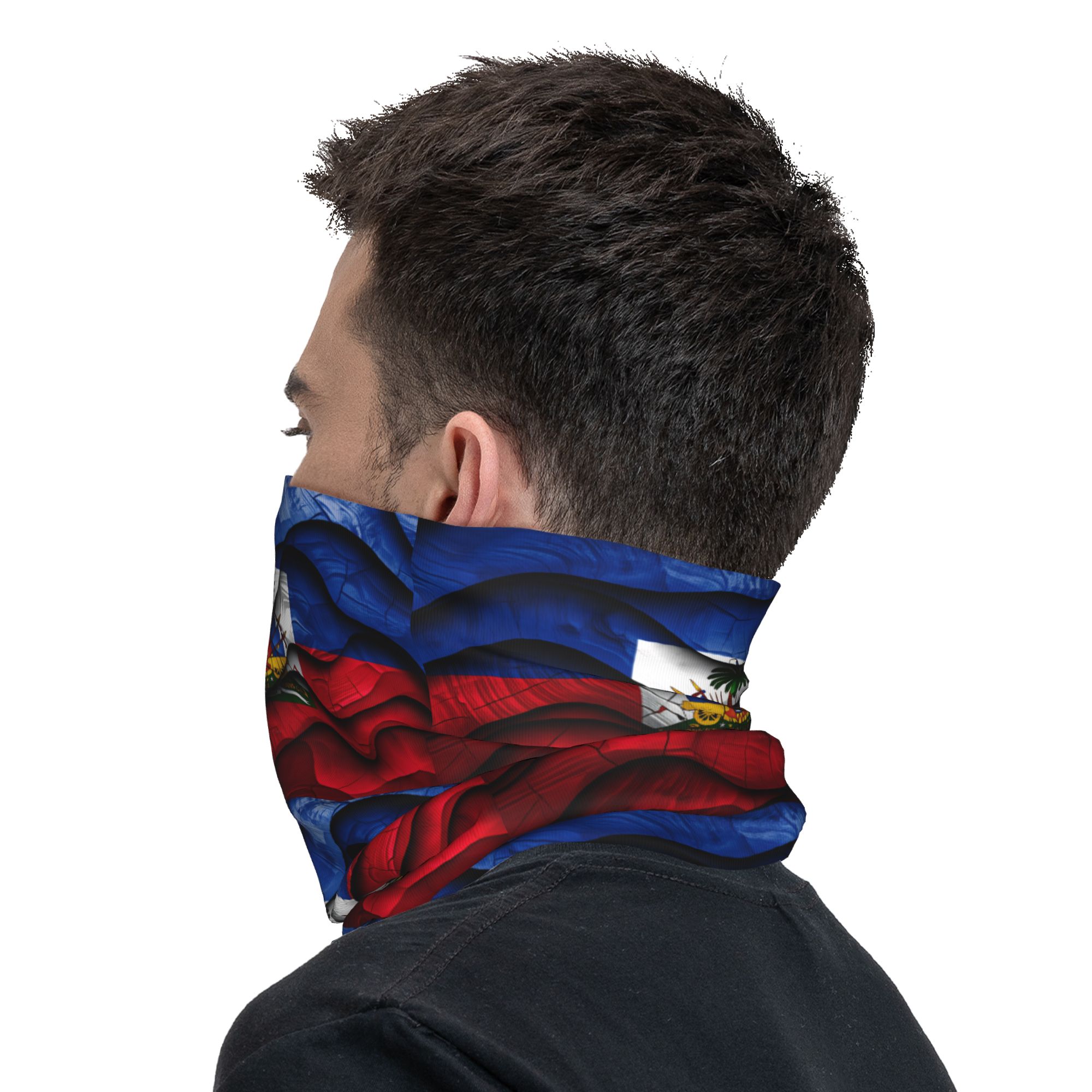 Balaclava avec drapeau d'Haïti - Outdoor Hunting Prints avis et prix