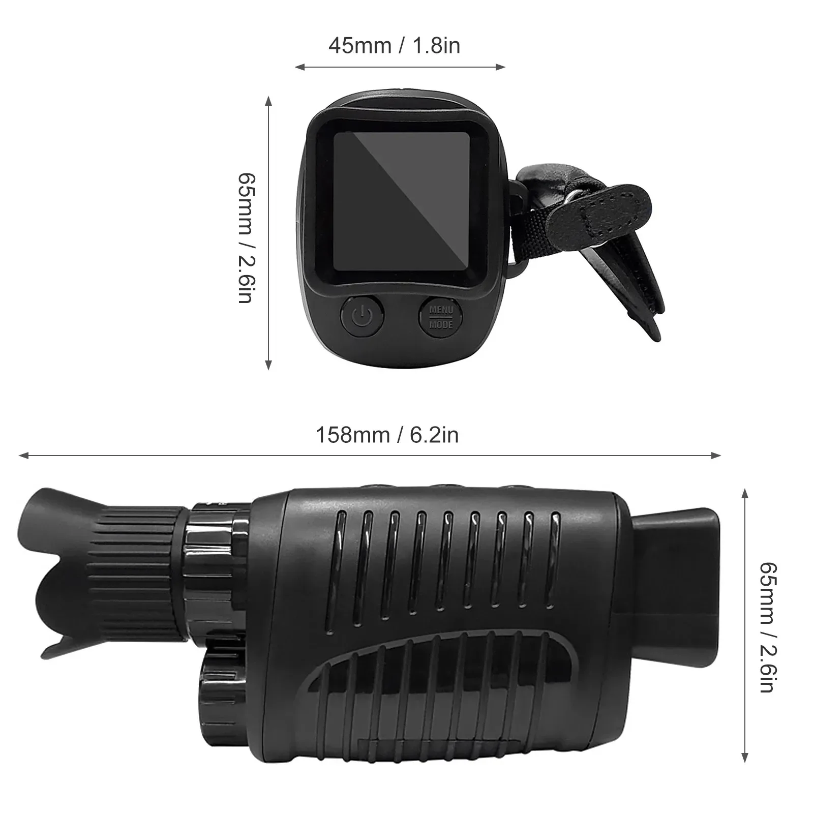 Téléobjectif monoculaire 1080P - Outdoor Hunting Video Camera avis et prix