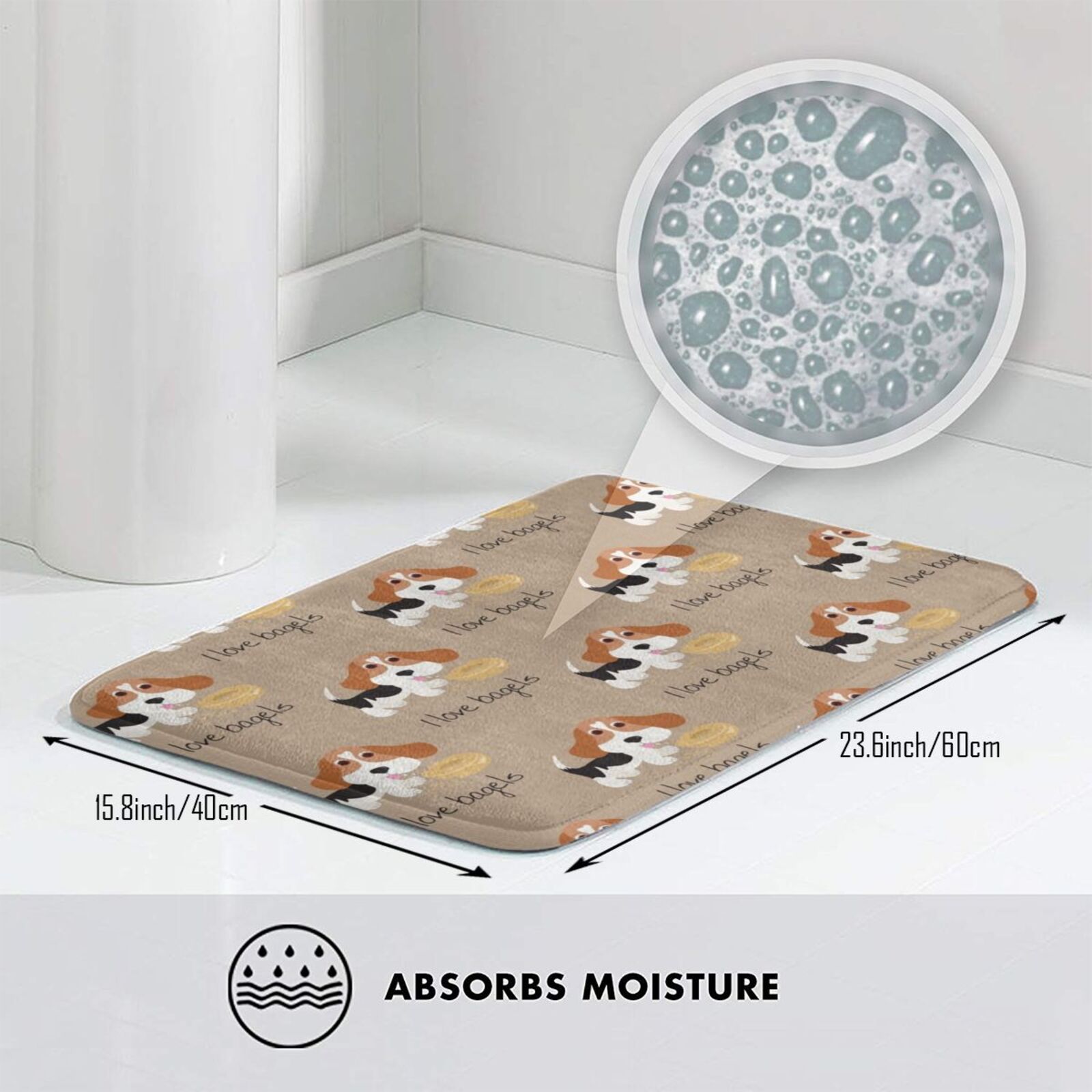 J'aime les bagels? Bonnieportr - Hunting Outdoor Mat avis et prix