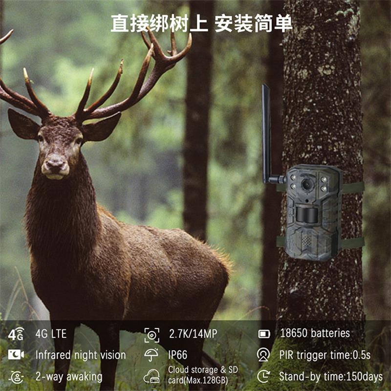 Caméra de chasse solaire 4G LT - Outdoor Hunting Video Camera avis et prix