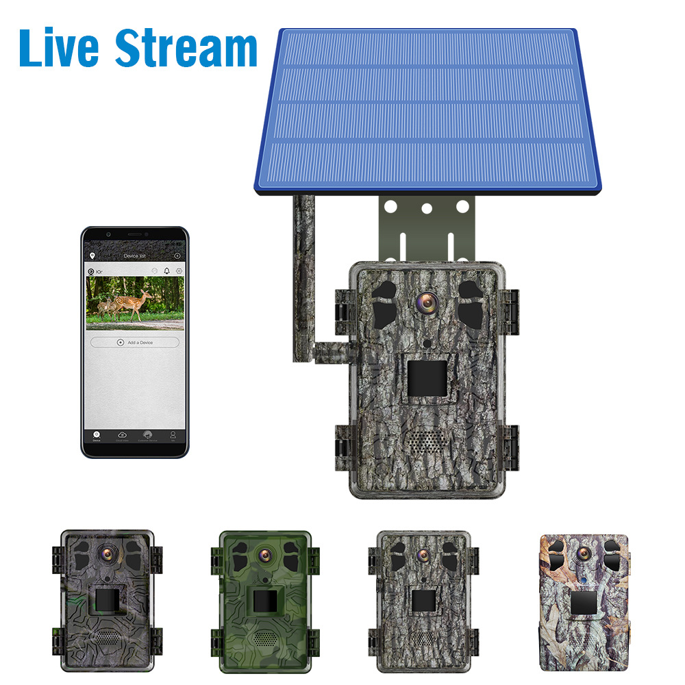 Caméra de chasse solaire 4G LT - Outdoor Hunting Video Camera avis et prix