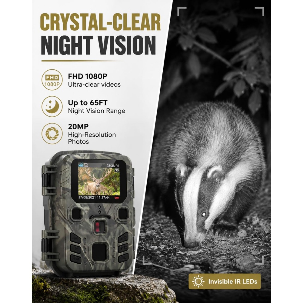Mini caméra de jeu de piste, V - Outdoor Hunting Video Camera avis et prix