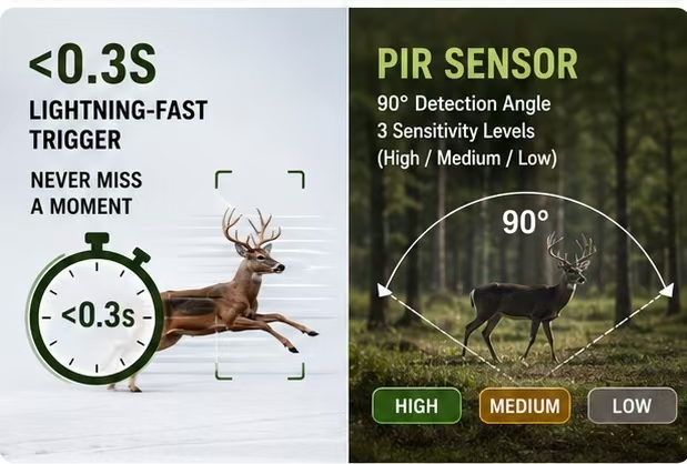 Caméra de surveillance solaire - Outdoor Hunting Video Camera avis et prix