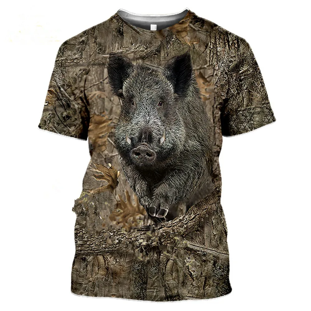 T-shirt de sport à manches cou - Outdoor Hunting Prints avis et prix